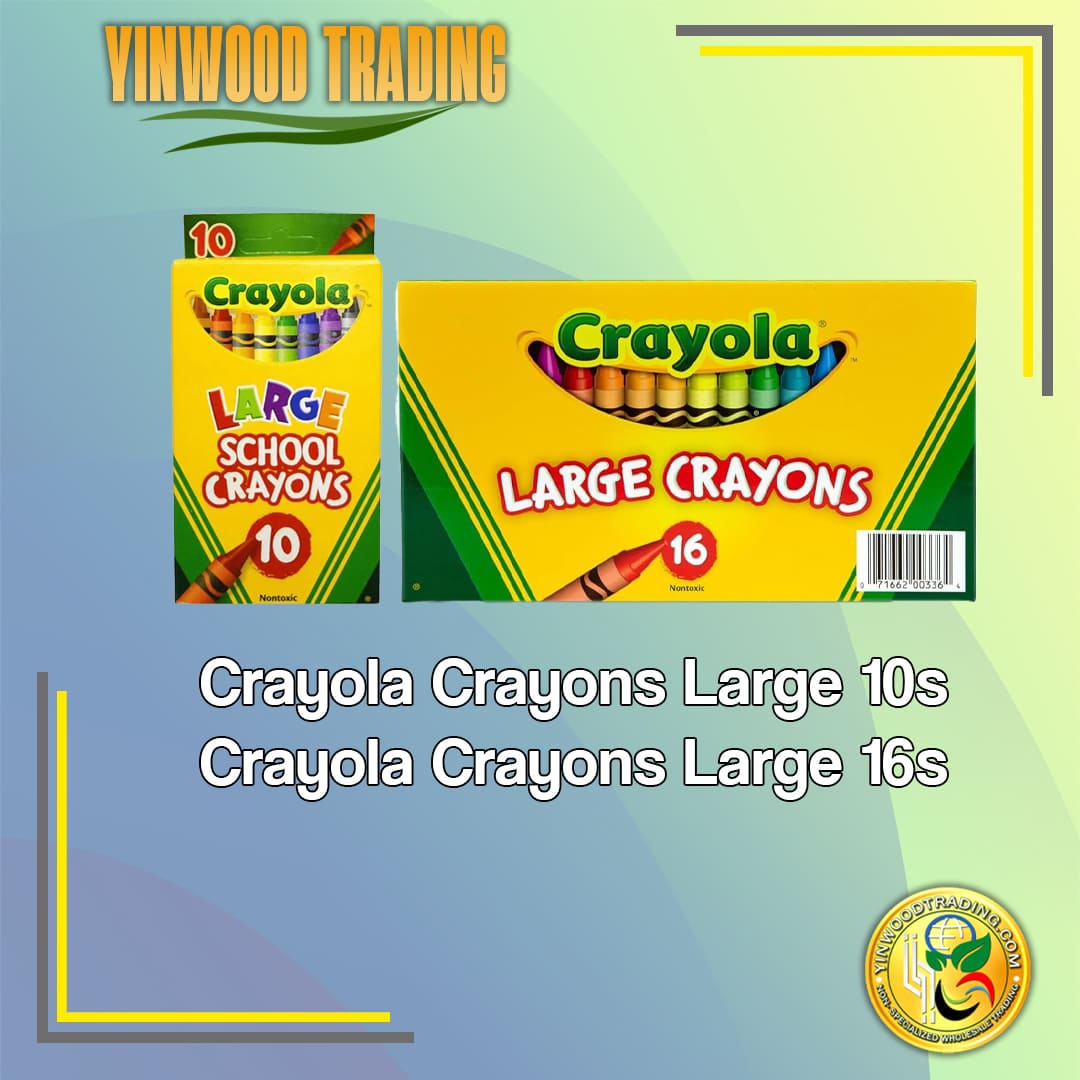 CRAYOLA CRAYONS LARGE