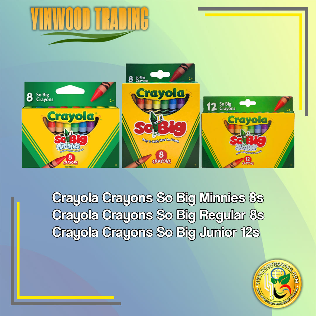 CRAYOLA CRAYONS SO BIG