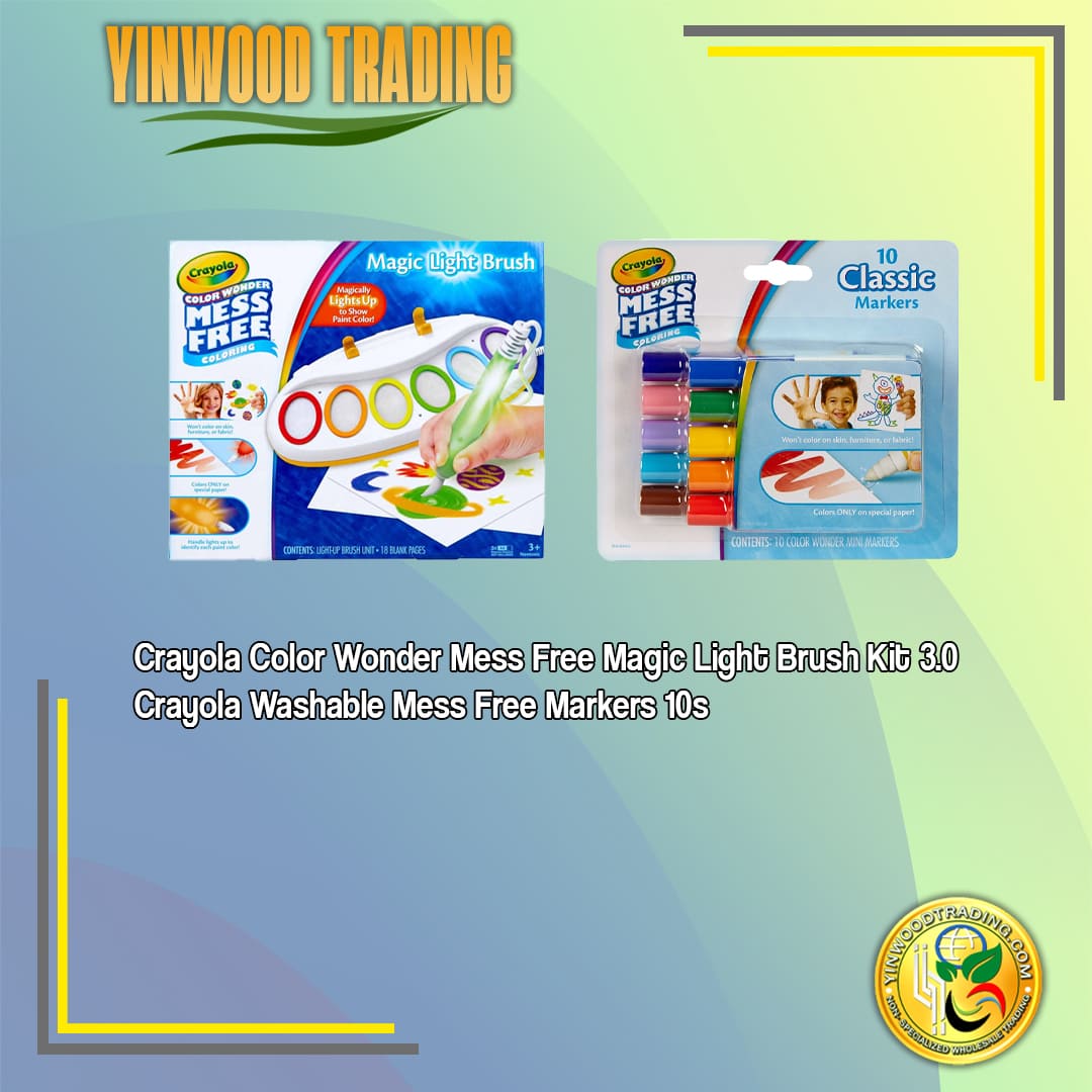 CRAYOLA MESS FREE PRODUCTS