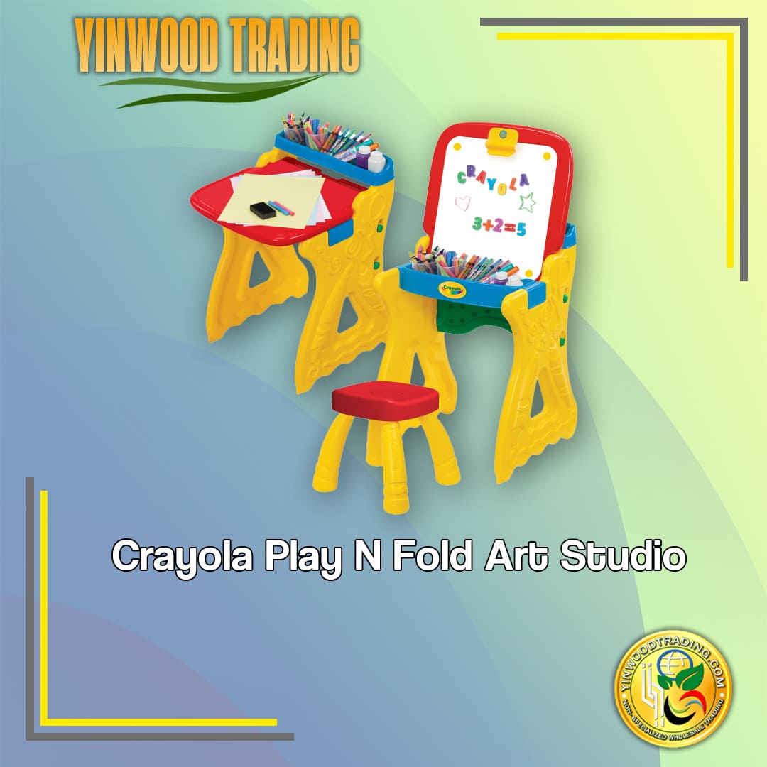 CRAYOLA PLAY N FOLD ART STUDIO
