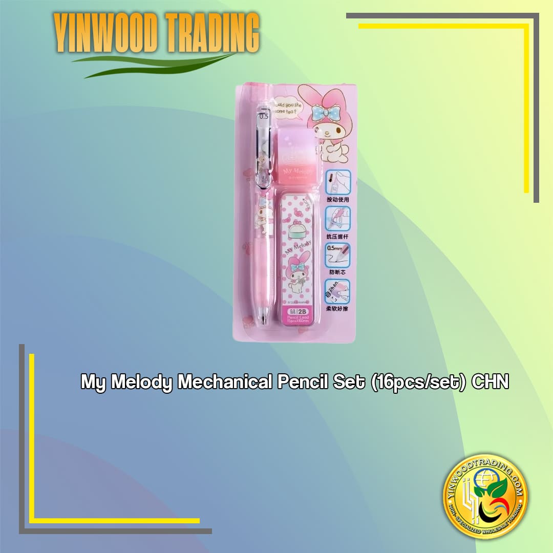 MY MELODY MECHANICAL PENCIL SET