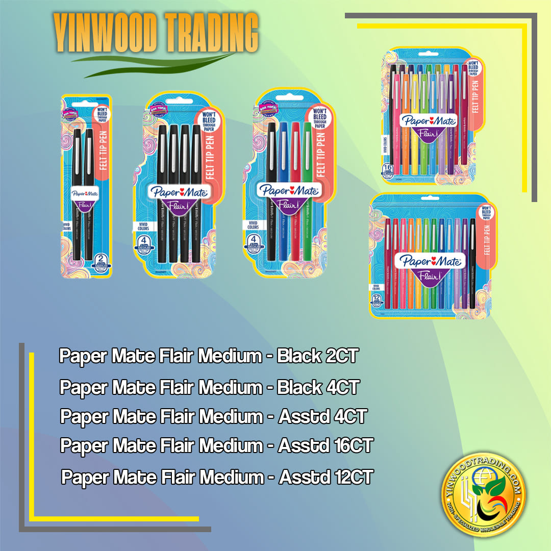 PAPER MATE FLAIR MEDIUM SET