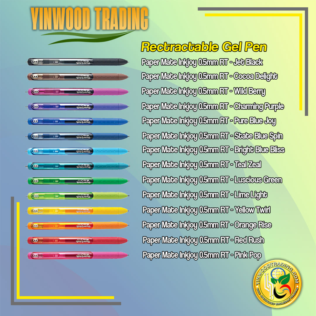 PAPER MATE INKJOY 0.5MM RETRACTABLE