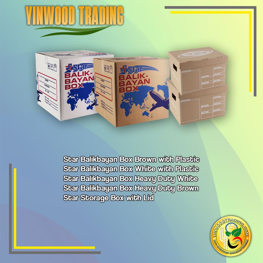 STAR BALIKBAYAN BOX AND STORAGE BOX