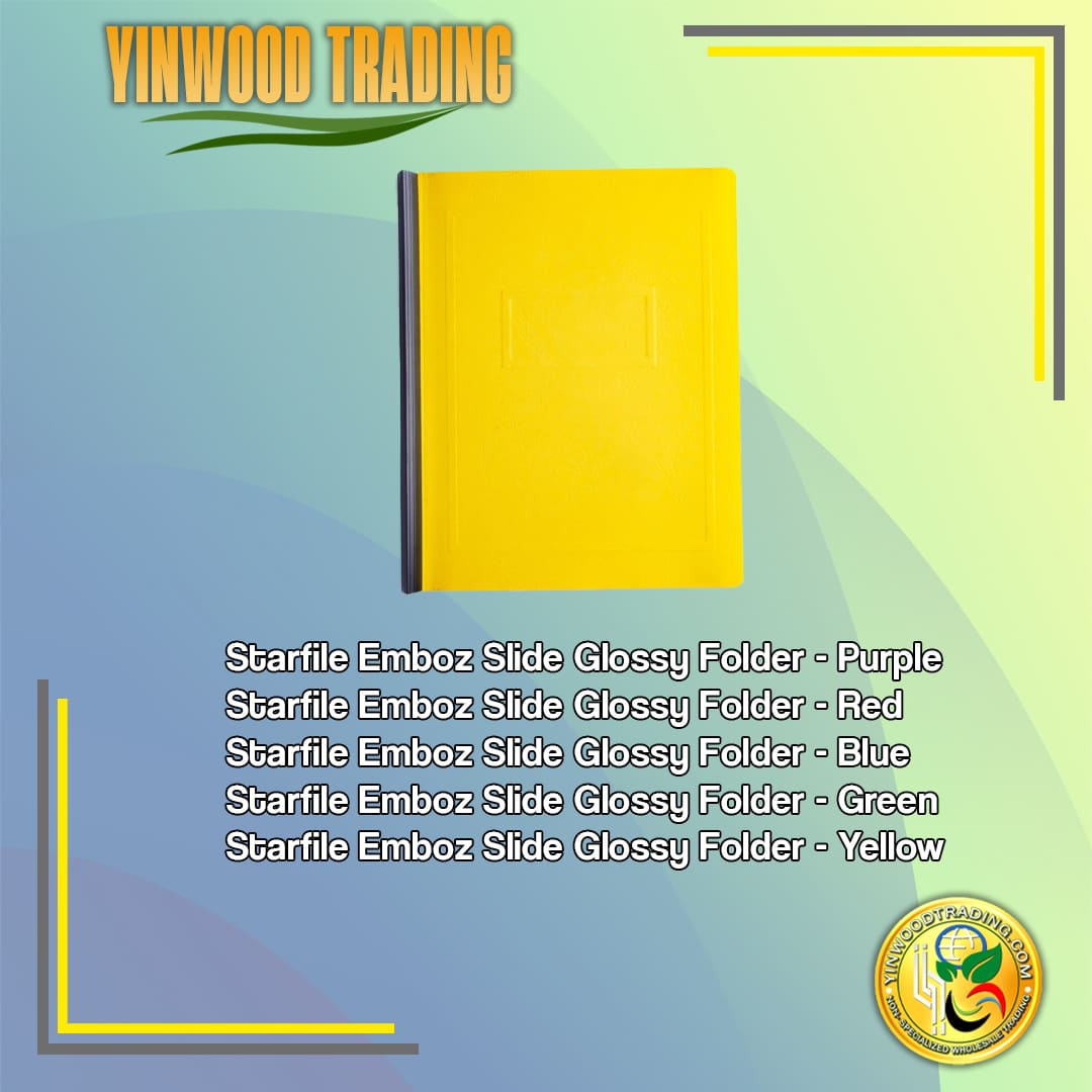 STARFILE EMBOZ SLIDE GLOSSY FOLDER