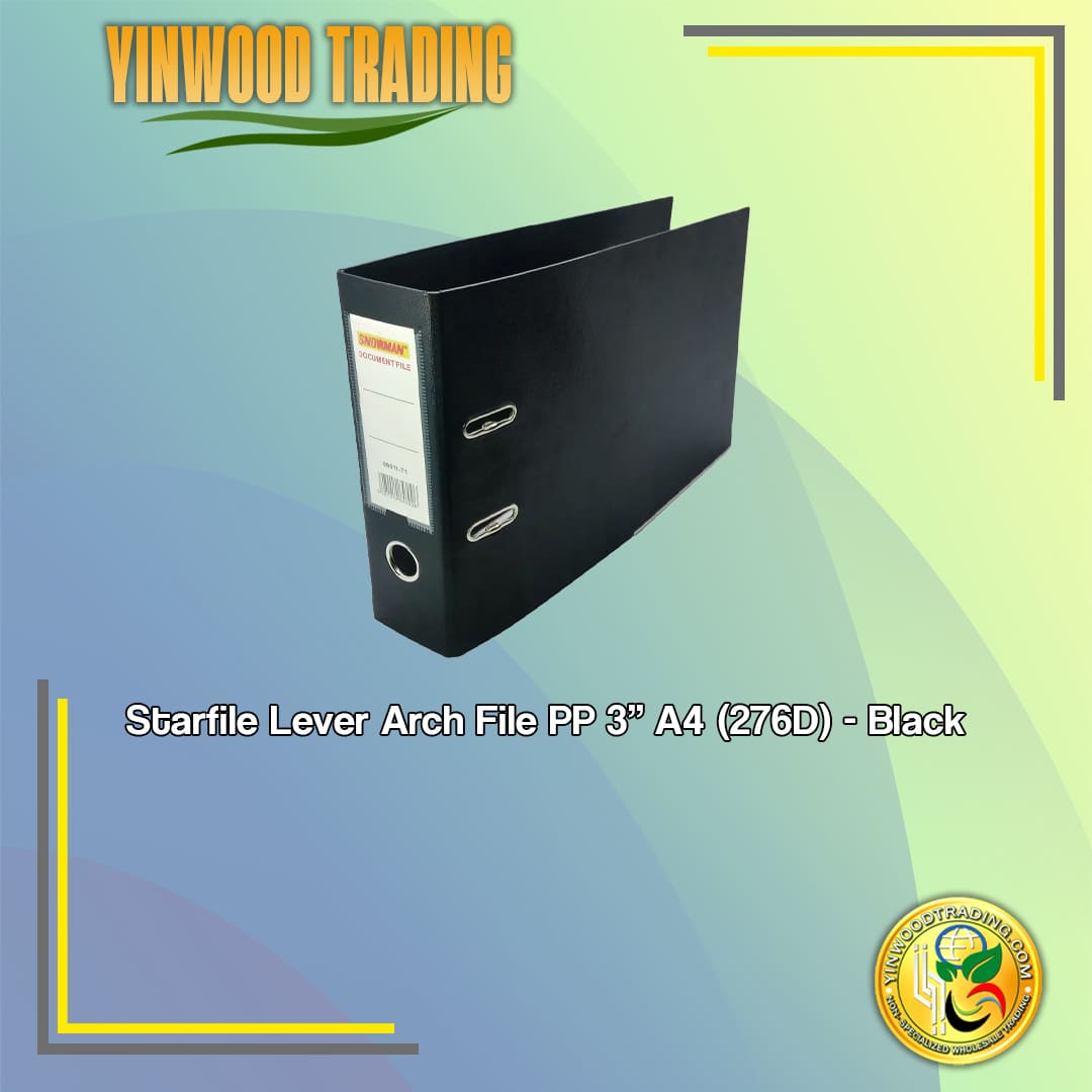 STARFILE LEVER ARCH FILE A4 3INCHES