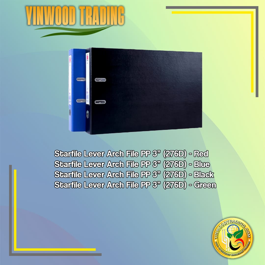 STARFILE LEVER ARCH FILE PP 3INCHES